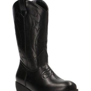 Bota Negra Cowboy